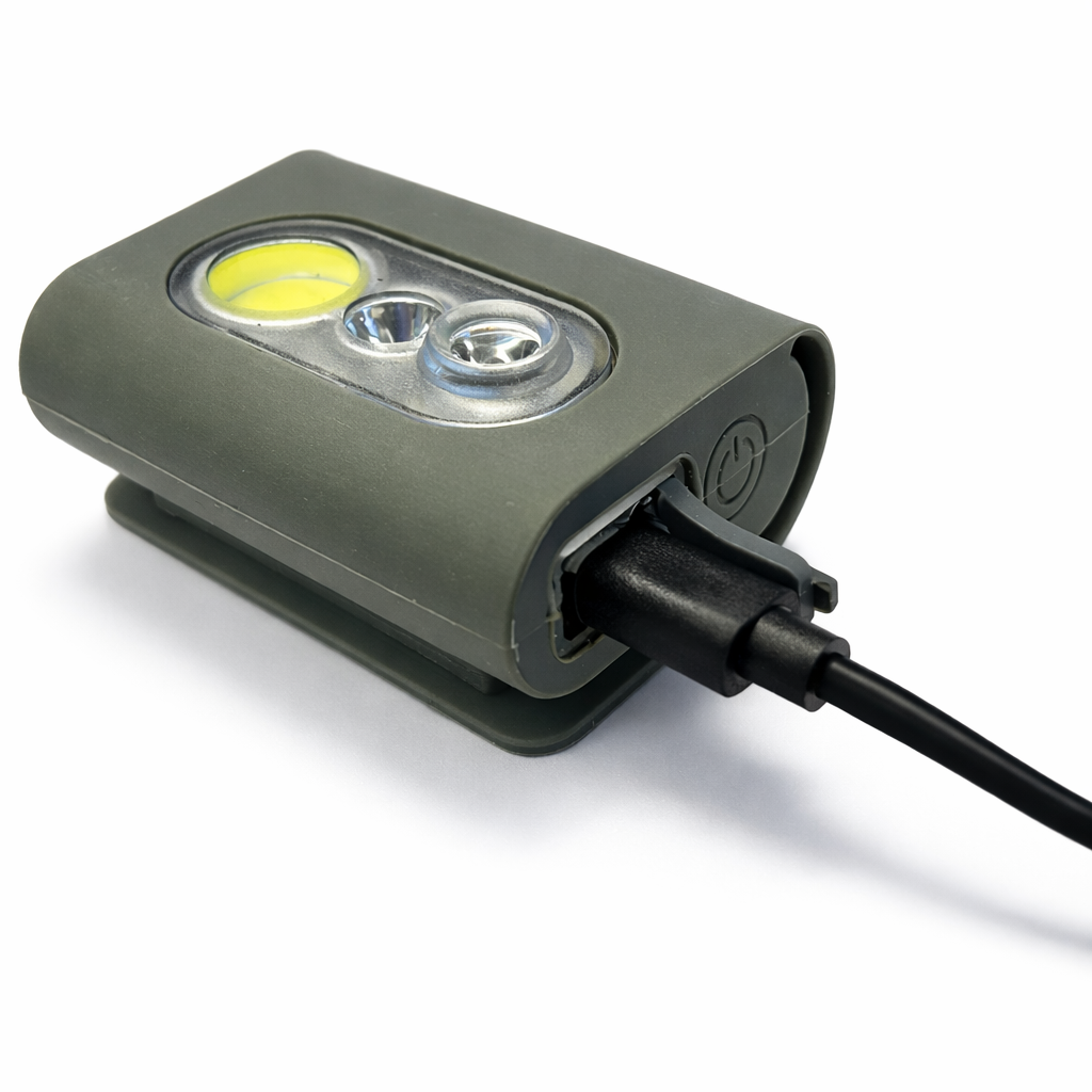 TRI-O Magnetic Clip-On Running & Dog Walking Safety Light