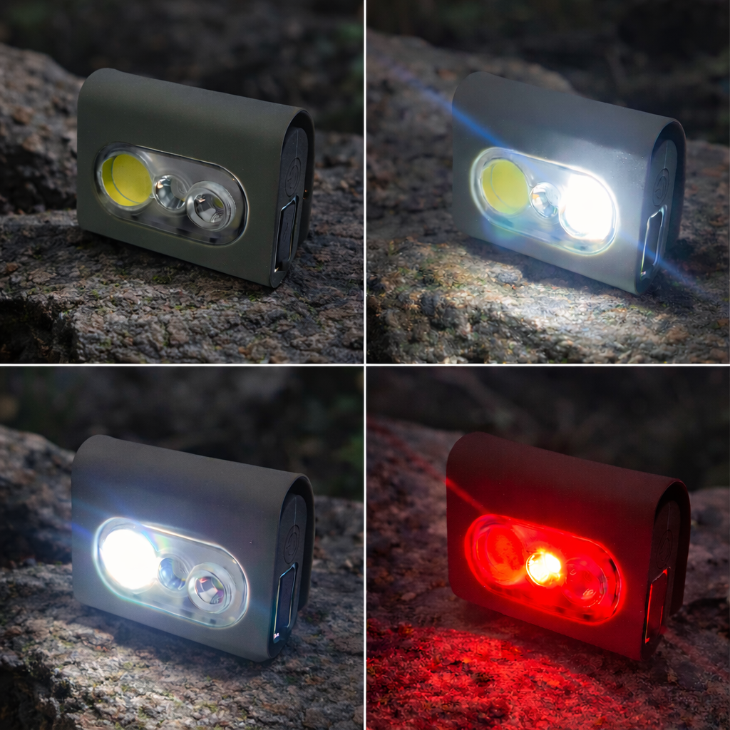 TRI-O Magnetic Clip-On Running & Dog Walking Safety Light