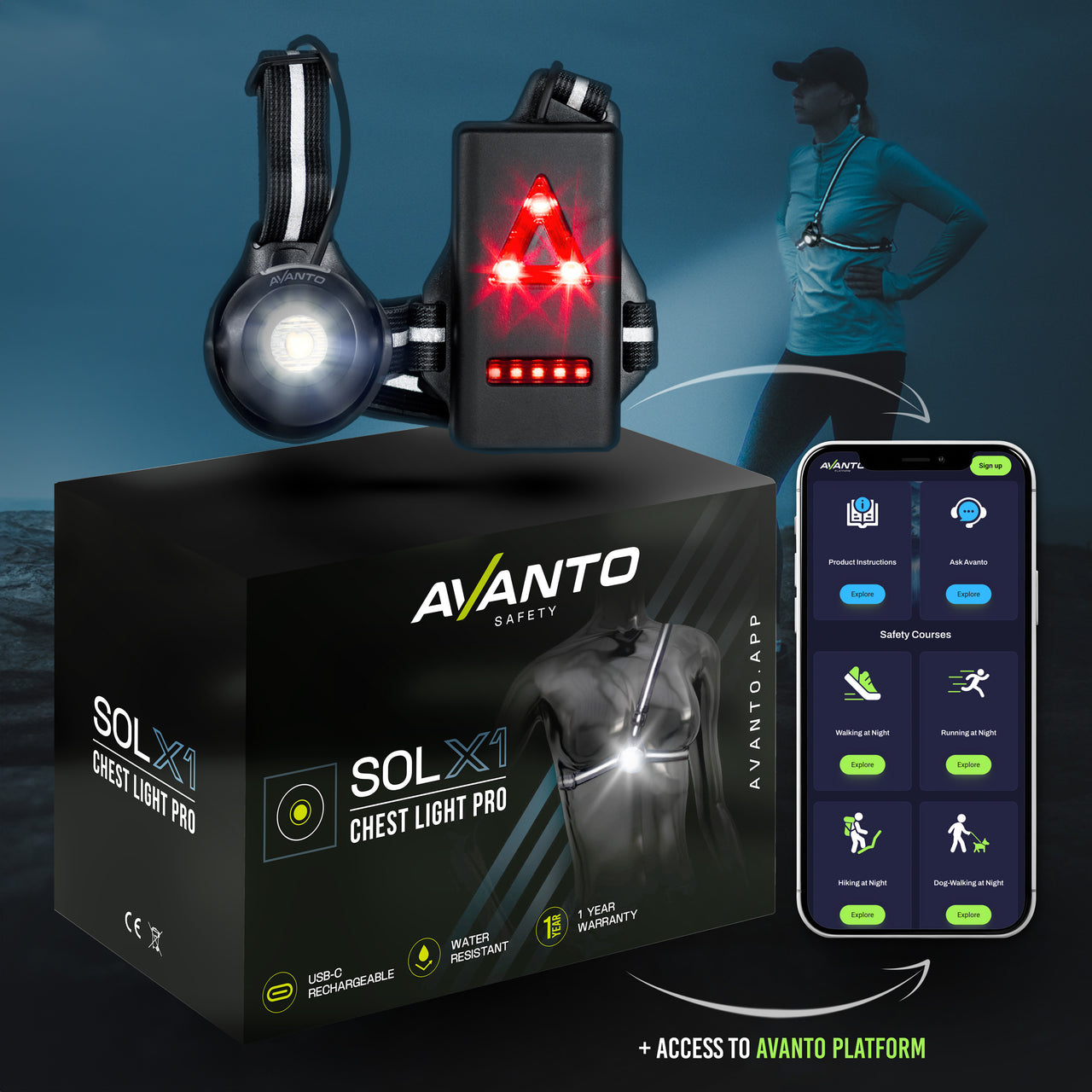 SolX1 - Chest Light PRO